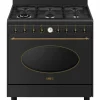CO90GMAN2 Colonial gasskomfyr 90 cm, antrasitt