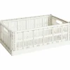 Color Crate oppbevaringsboks, stor, off-white
