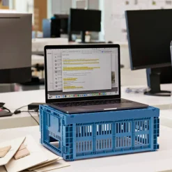 Color Crate oppbevaringsboks medium, electric blue