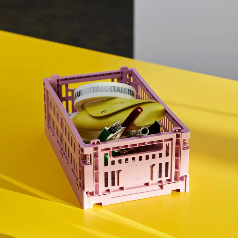 Color Crate oppbevaringsboks, liten, red