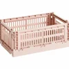Color Crate oppbevaringsboks, liten, dusty blue