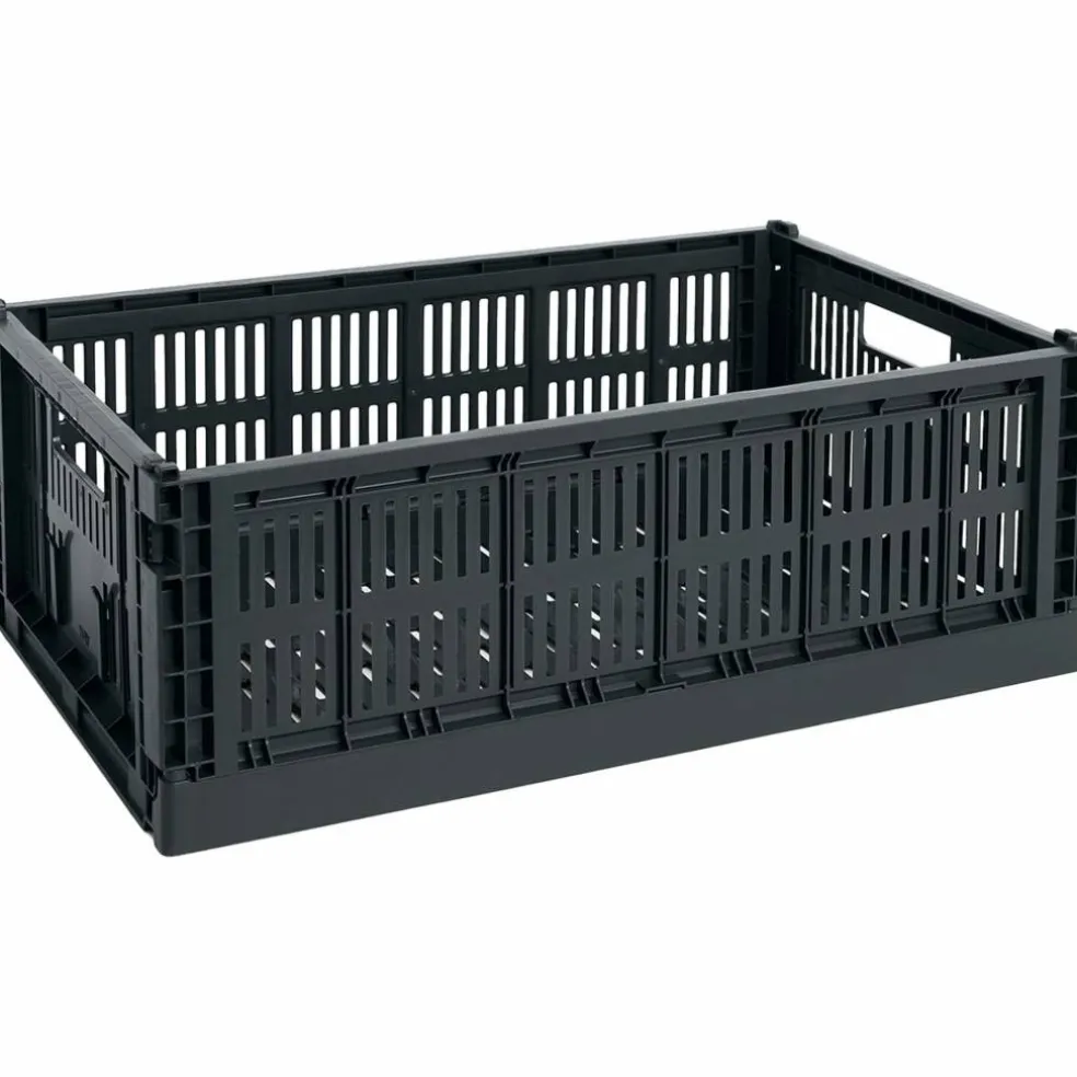 Colour Crate Large oppbevaringsboks, charcoal