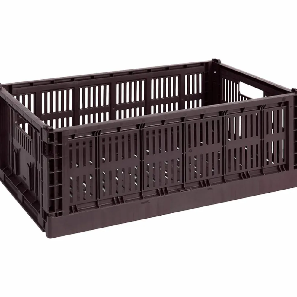 Colour Crate Large oppbevaringsboks, charcoal