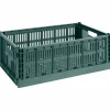 Colour Crate Large oppbevaringsboks, light yellow