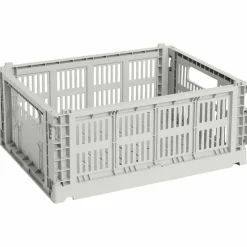 Colour Crate Medium oppbevaringsboks, warm grey