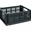 Colour Crate Medium oppbevaringsboks, charcoal