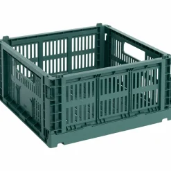Colour Crate Medium Square oppbevaringsboks, sage green
