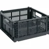 Colour Crate Medium Square oppbevaringsboks, dark green