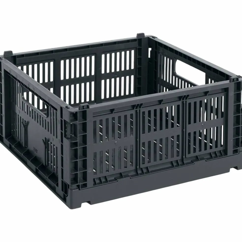 Colour Crate Medium Square oppbevaringsboks, dark green