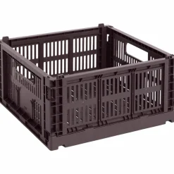 Colour Crate Medium Square oppbevaringsboks, light yellow