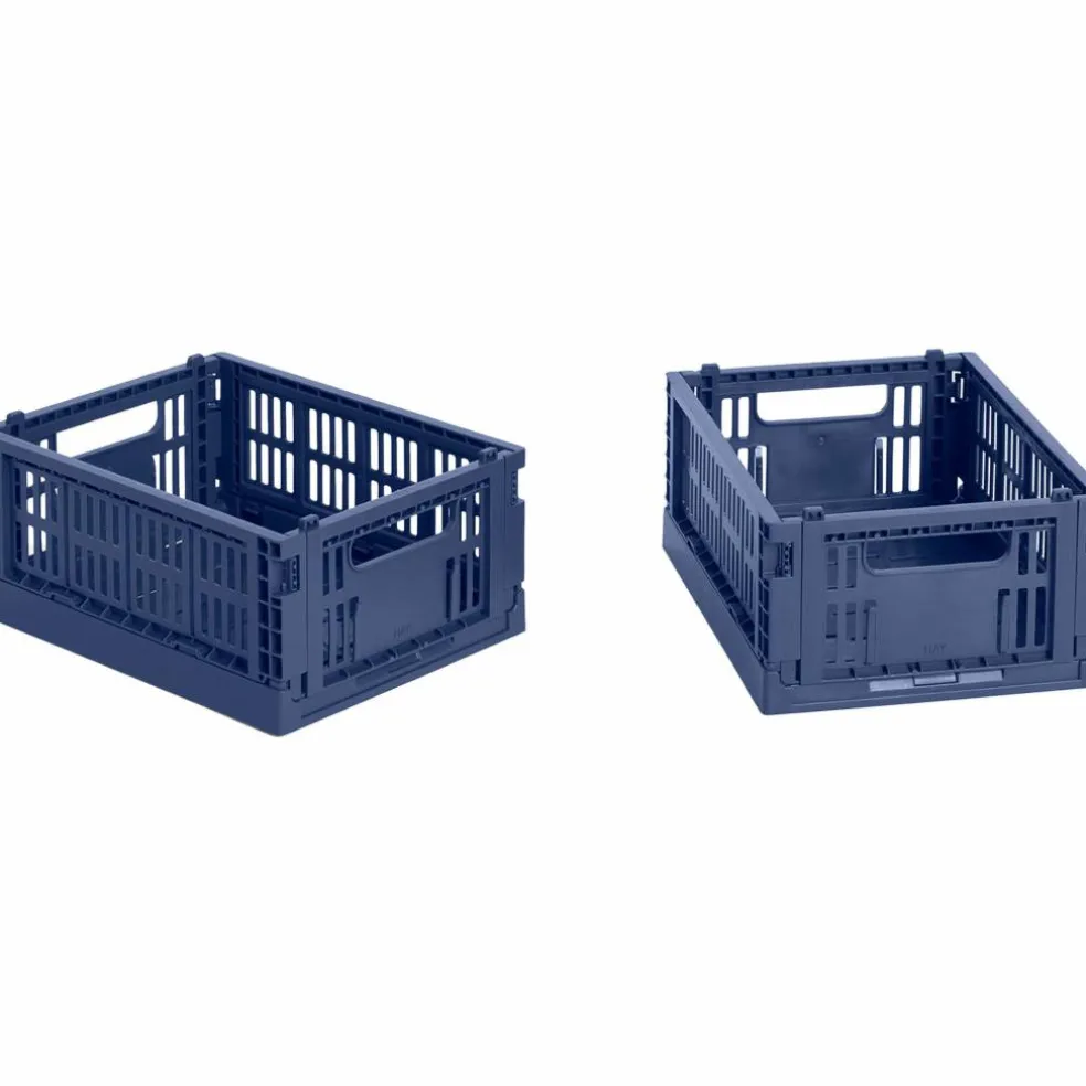 Colour Crate Mini oppbevaringsbokser 2 stk, charcoal