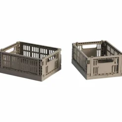 Colour Crate Mini oppbevaringsbokser 2 stk, bordeaux