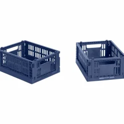 Colour Crate Mini oppbevaringsbokser 2 stk, warm grey
