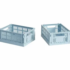 Colour Crate Mini oppbevaringsbokser 2 stk, warm grey