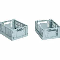 Colour Crate Mini oppbevaringsbokser 2 stk, warm grey