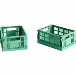 Colour Crate oppbevaringsboks mini mint, 2 stk.