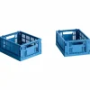 Colour Crate oppbevaringsboks mini 2 st, dark mint