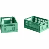 Colour Crate oppbevaringsboks mini electric blue, 2 stk.