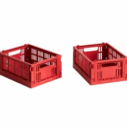 Colour Crate oppbevaringsboks mini electric blue, 2 stk.