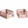 Colour Crate oppbevaringsboks mini lavendel, 2 stk.