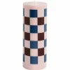 Column lys large, light pink/bordeaux