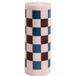 Column lys large, light pink/bordeaux
