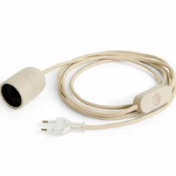 Common ledningssett for bordlampe 240 cm, grønn