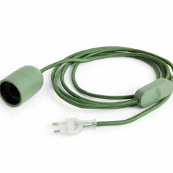 Common ledningssett for bordlampe 240 cm, grønn