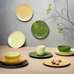 Confetti frokosttallerken 24 cm, aqua