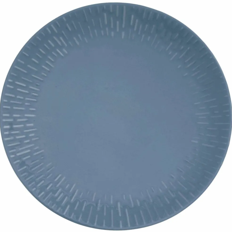 Confetti middagstallerken 27,5 cm, aqua
