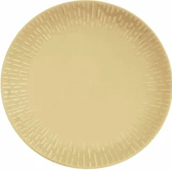 Confetti middagstallerken 27,5 cm, mustard
