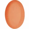 Confetti ovalt fat 36 x 25,5 cm, blueberry