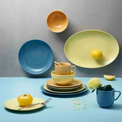 Confetti ovalt fat 36 x 25,5 cm, pistachio