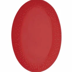 Confetti ovalt fat 36 x 25,5 cm, vanilla