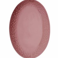 Confetti ovalt fat 36 x 25,5 cm, vanilla