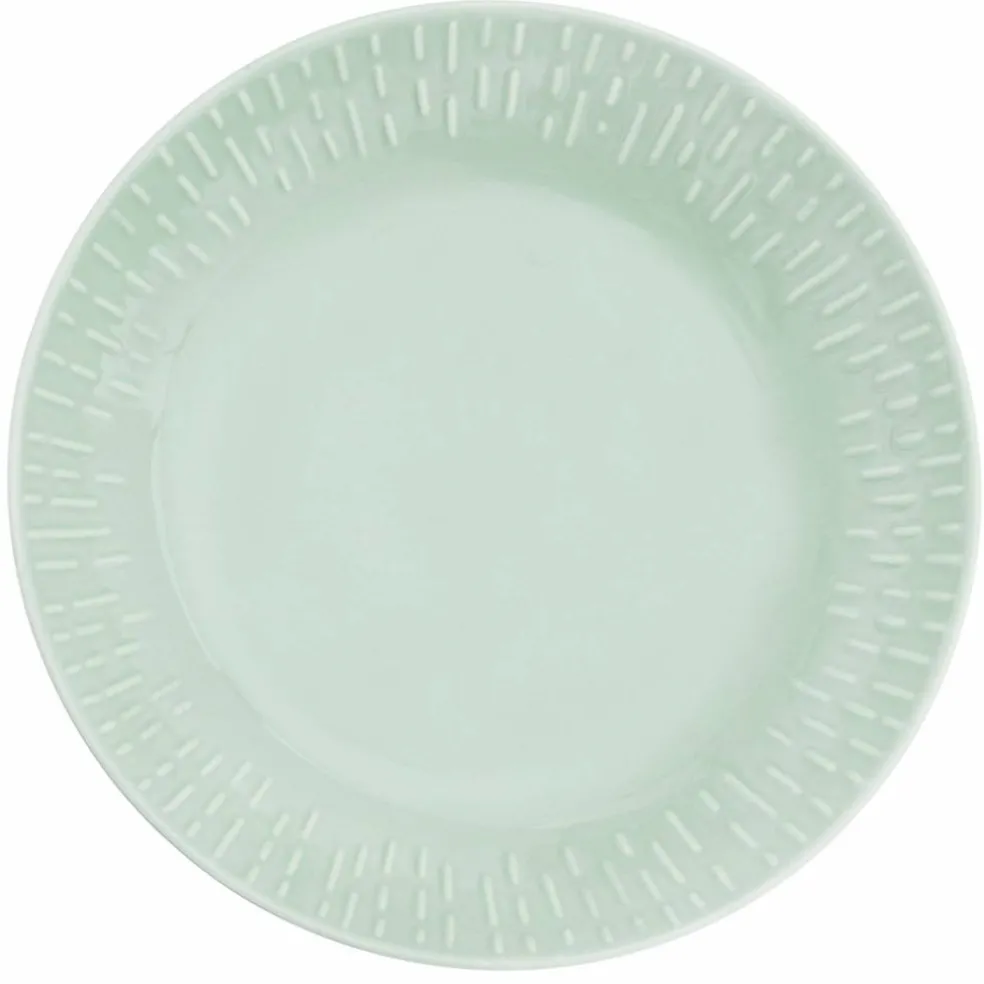 Confetti pastatallerken 23 cm, olive
