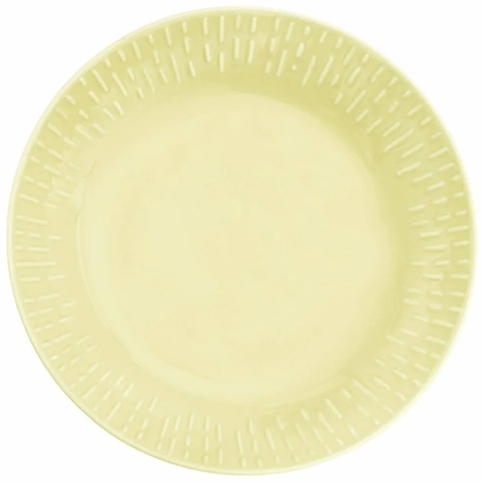 Confetti pastatallerken 23 cm, olive