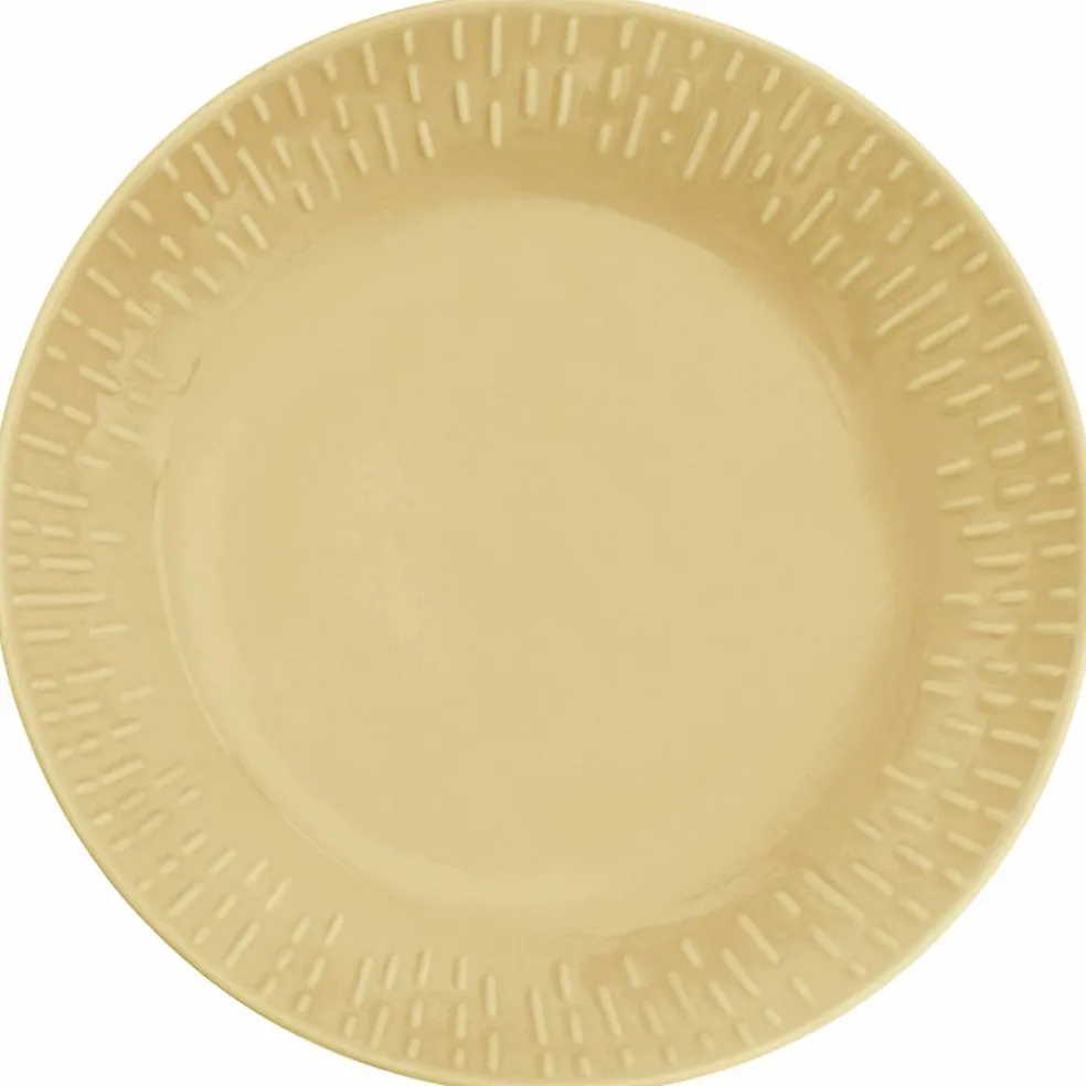 Confetti pastatallerken 23 cm, olive