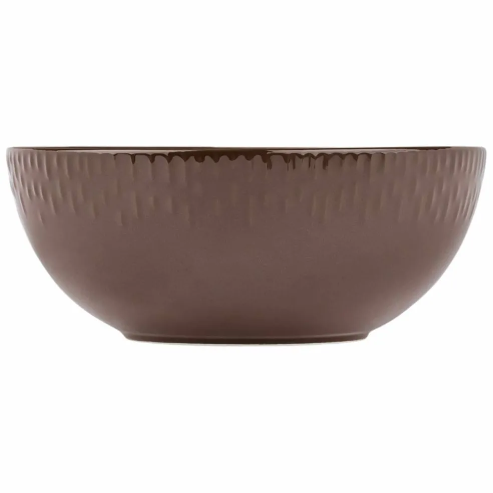 Confetti salatskål 23 cm, chocolate
