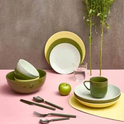 Confetti skål 14 cm, olive