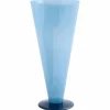 Conical vase large, gul/limegrønn