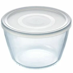 Cook&Freeze oppbevaringsboks rund 1,6 liter, glass