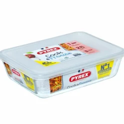 Cook&Freeze oppbevaringsboks rektangulær 1,5 liter, glass