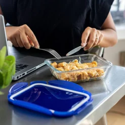 Cook&Go oppbevaringsboks rektangulær 800 ml, glass