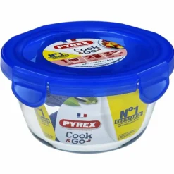Cook&Go oppbevaringsboks rund 700 ml, glass
