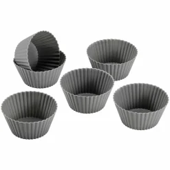 Cookie XL muffinsform 9 cm 6-pack, silikon