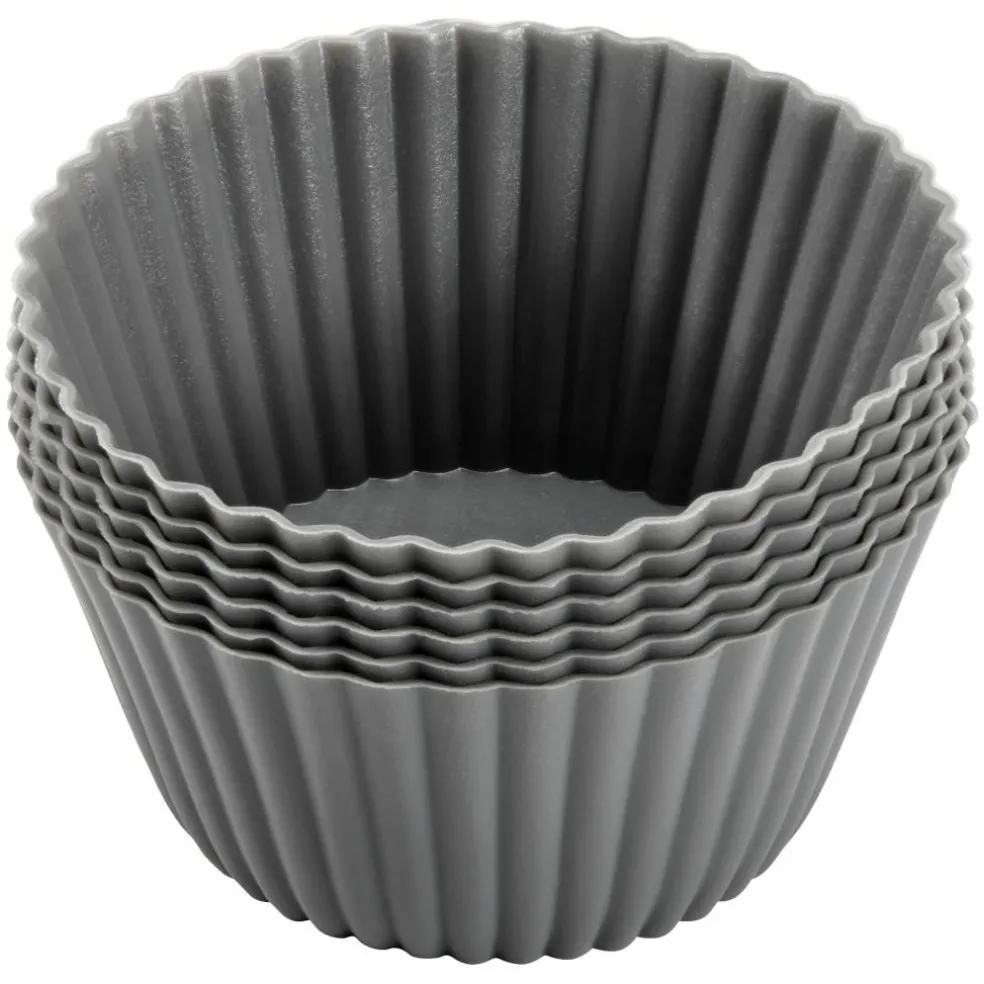 Cookie XL muffinsform 9 cm 6-pack, silikon