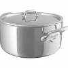Cook Style Gryte i stål med lokk, 8,6 liter