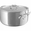 Cook Style Gryte i stål med lokk, 5,8 liter