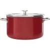 Cookware Collection Gryte med lokk 24 cm, Rød